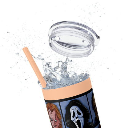 Skinny Tumbler with Straw, 20oz