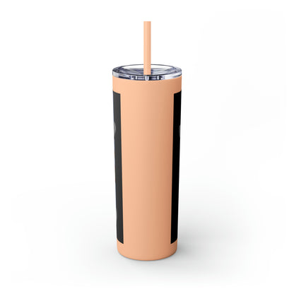 Skinny Tumbler with Straw, 20oz