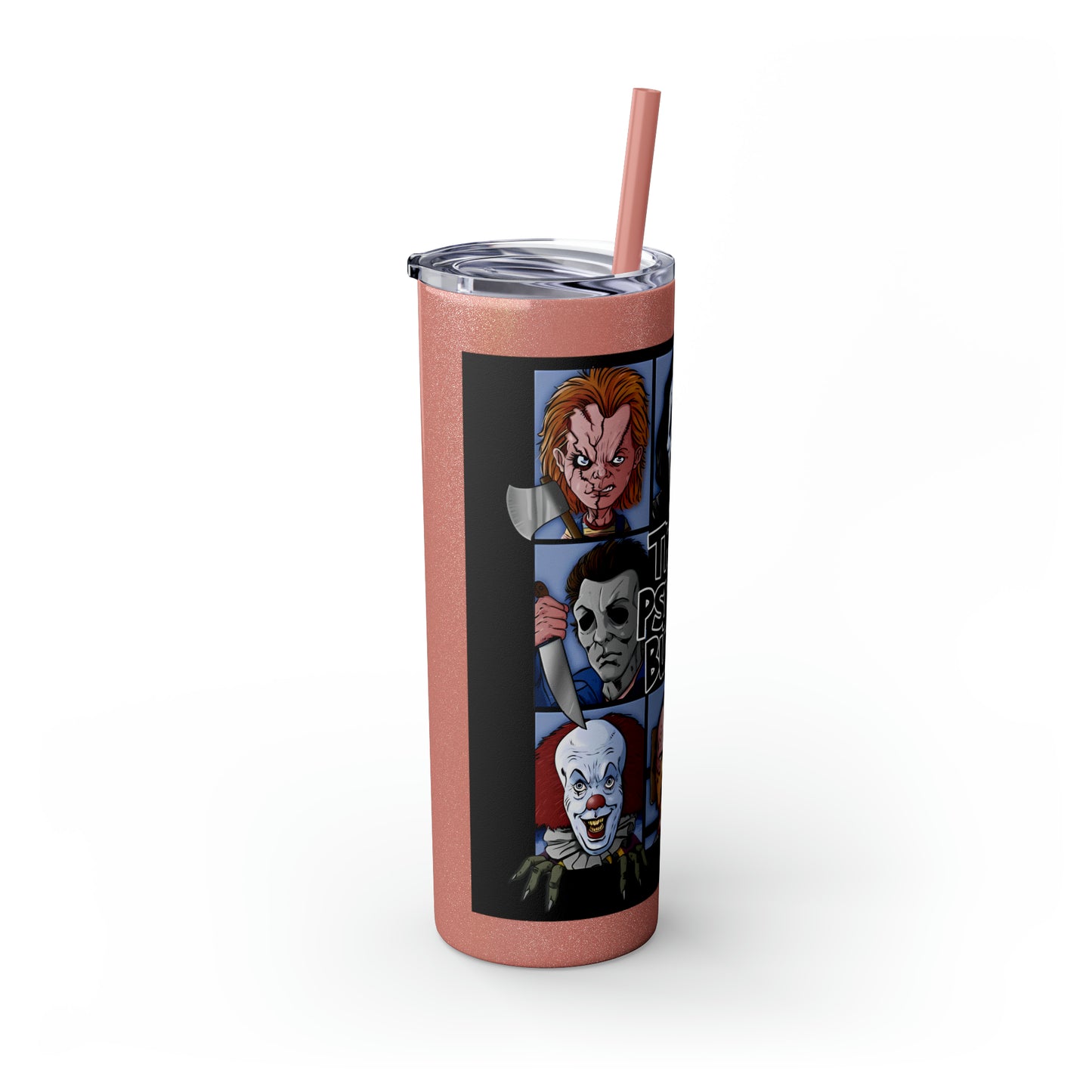 Skinny Tumbler with Straw, 20oz