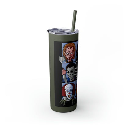 Skinny Tumbler with Straw, 20oz