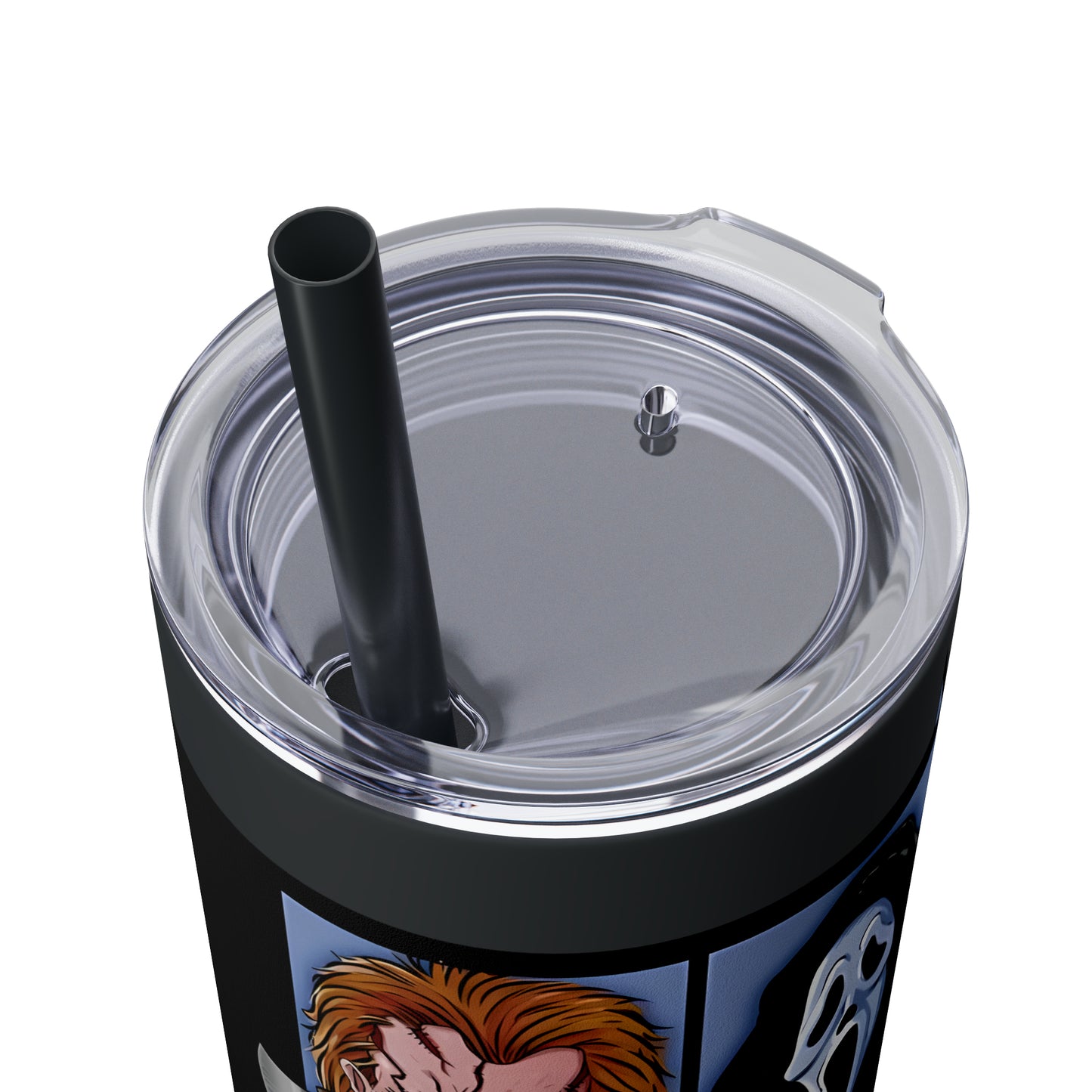 Skinny Tumbler with Straw, 20oz