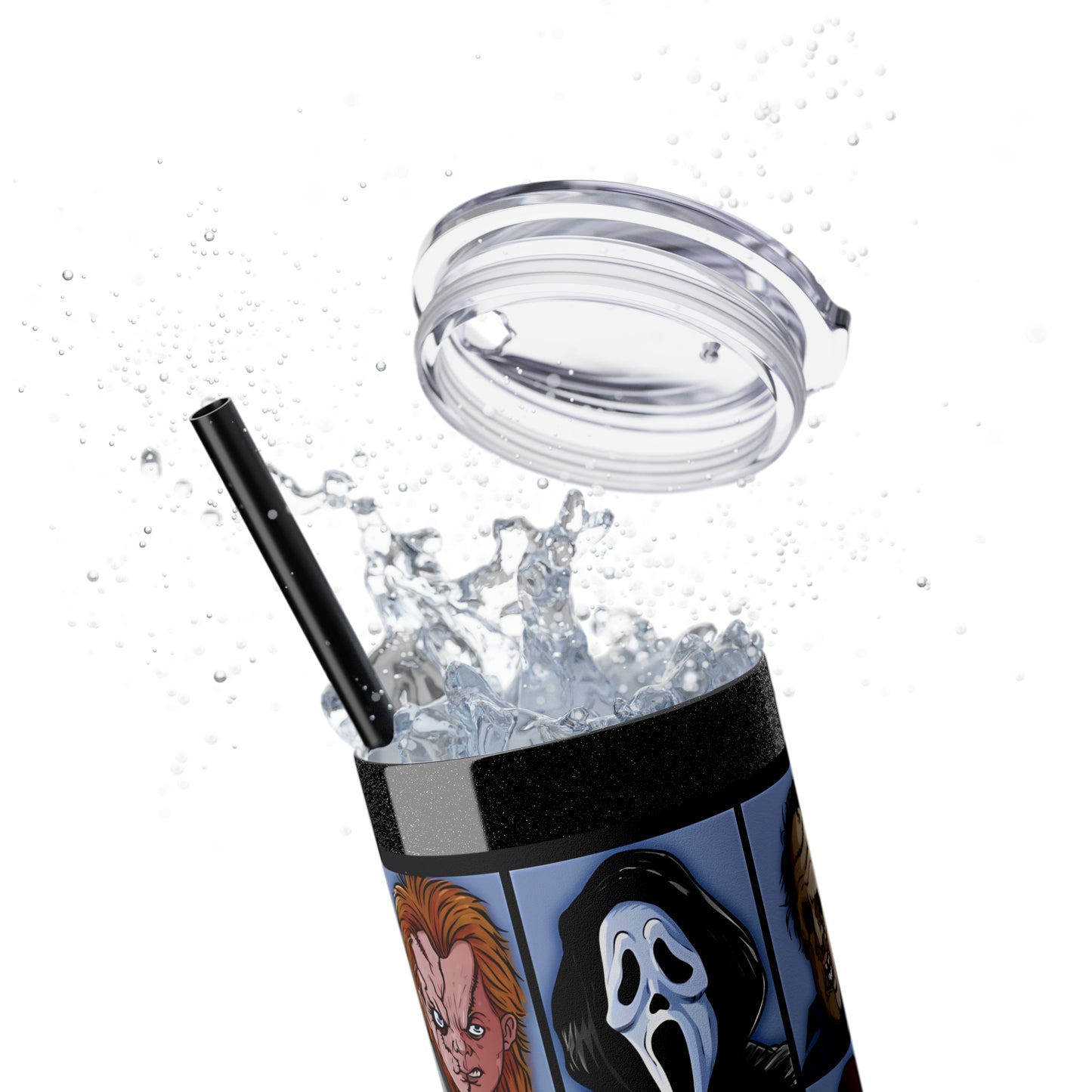 Skinny Tumbler with Straw, 20oz