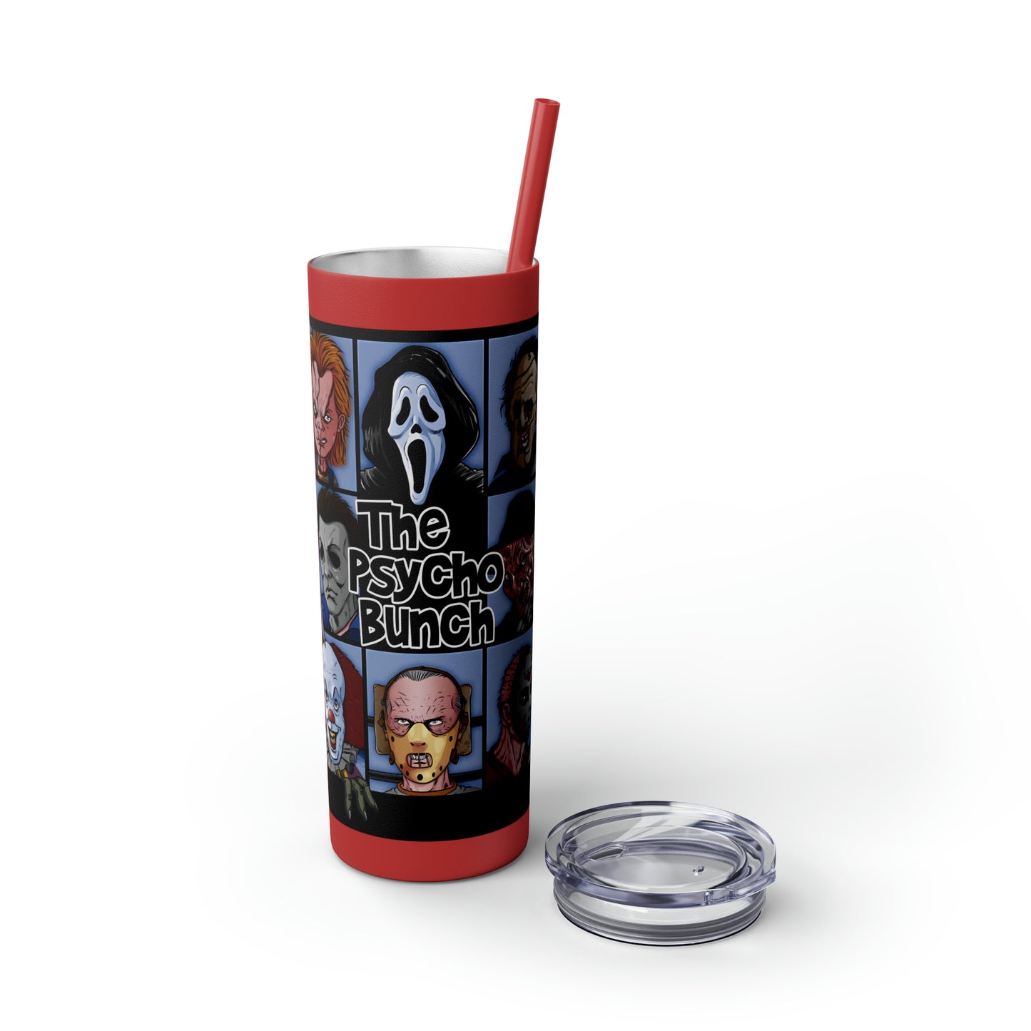 Skinny Tumbler with Straw, 20oz