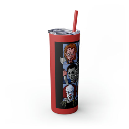 Skinny Tumbler with Straw, 20oz