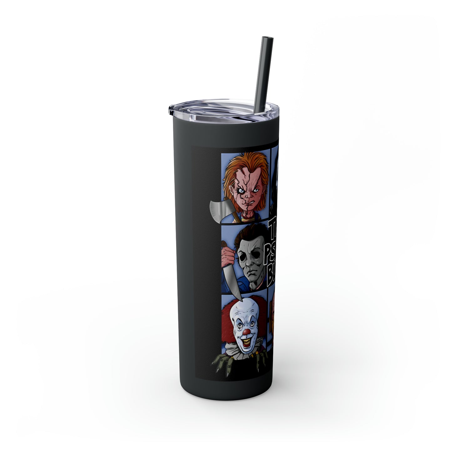 Skinny Tumbler with Straw, 20oz