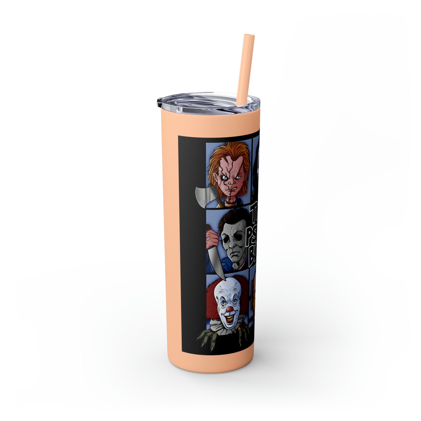 Skinny Tumbler with Straw, 20oz