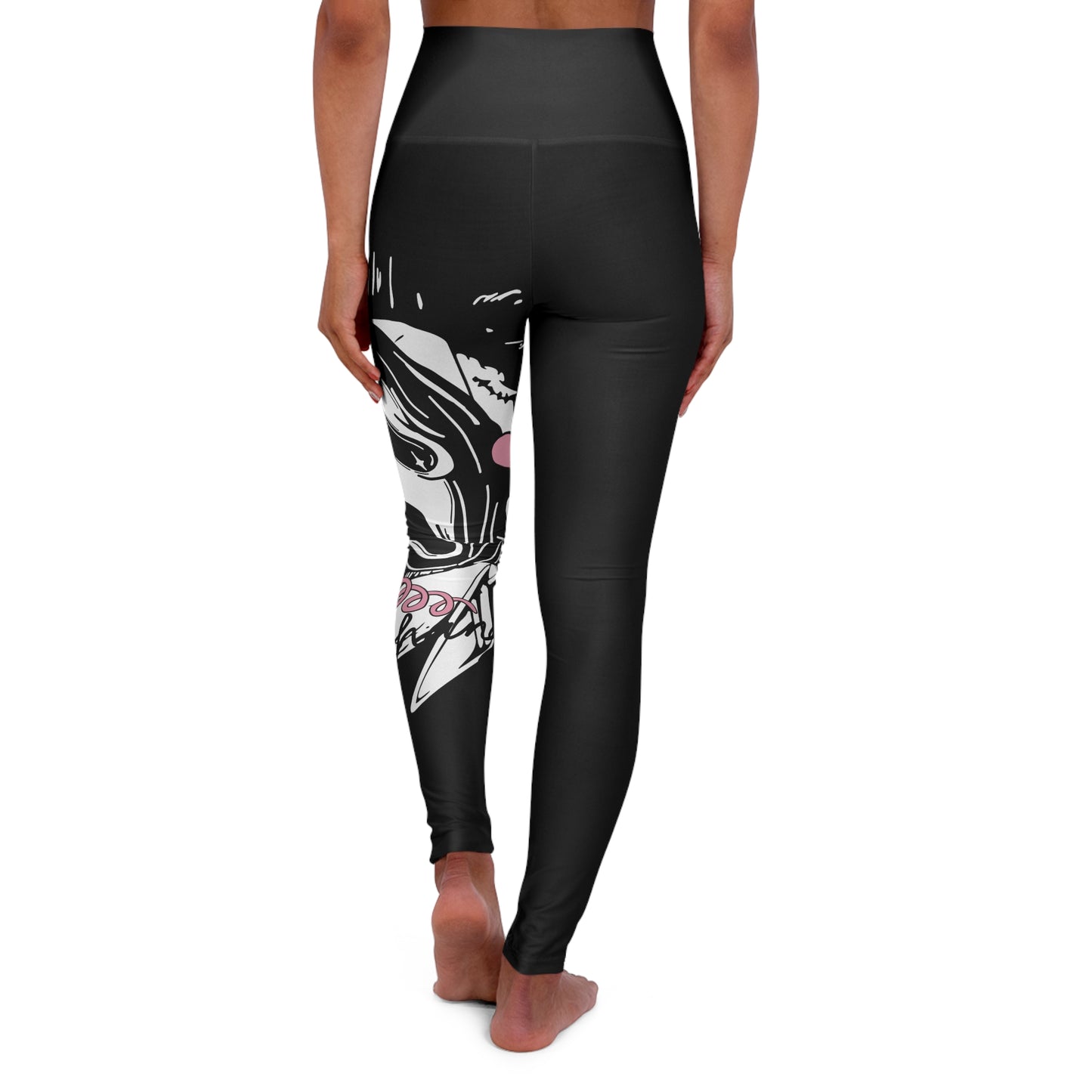 High Waisted Yoga Leggings (AOP)