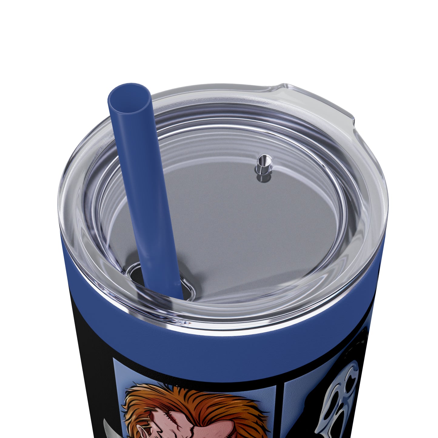 Skinny Tumbler with Straw, 20oz