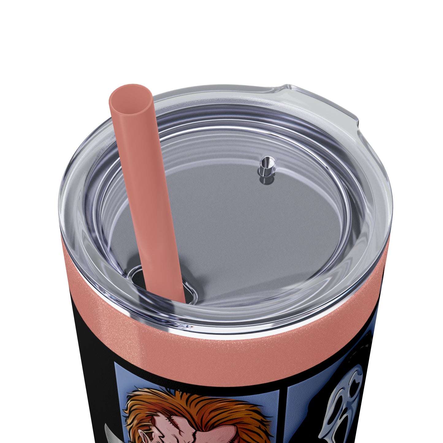 Skinny Tumbler with Straw, 20oz