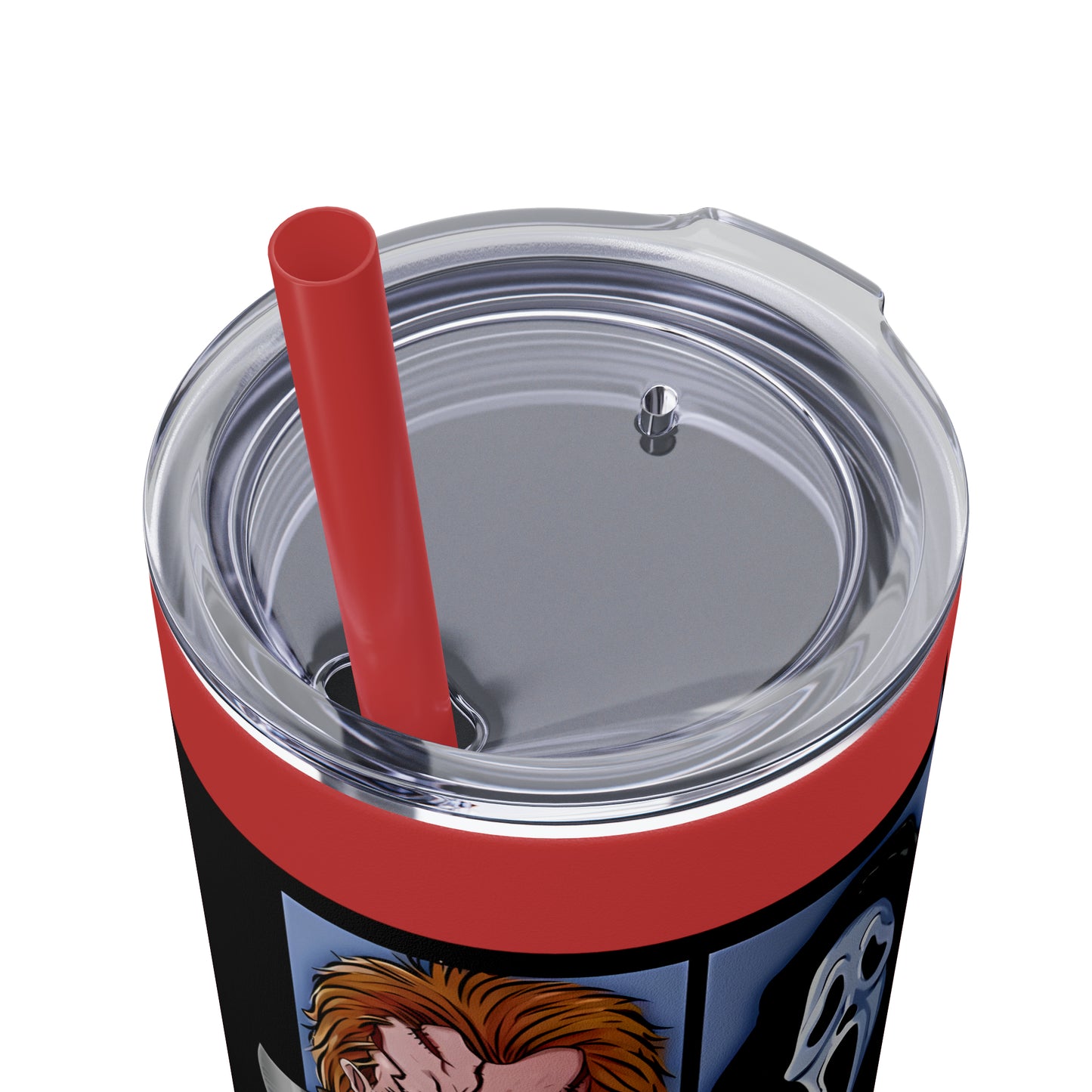 Skinny Tumbler with Straw, 20oz