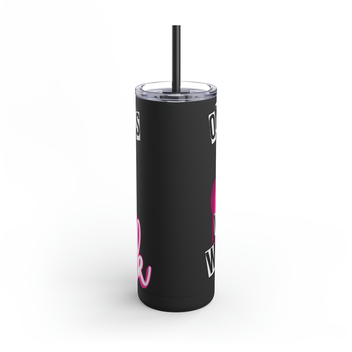 Skinny Matte Tumbler, 20oz SCREEEEAM!!