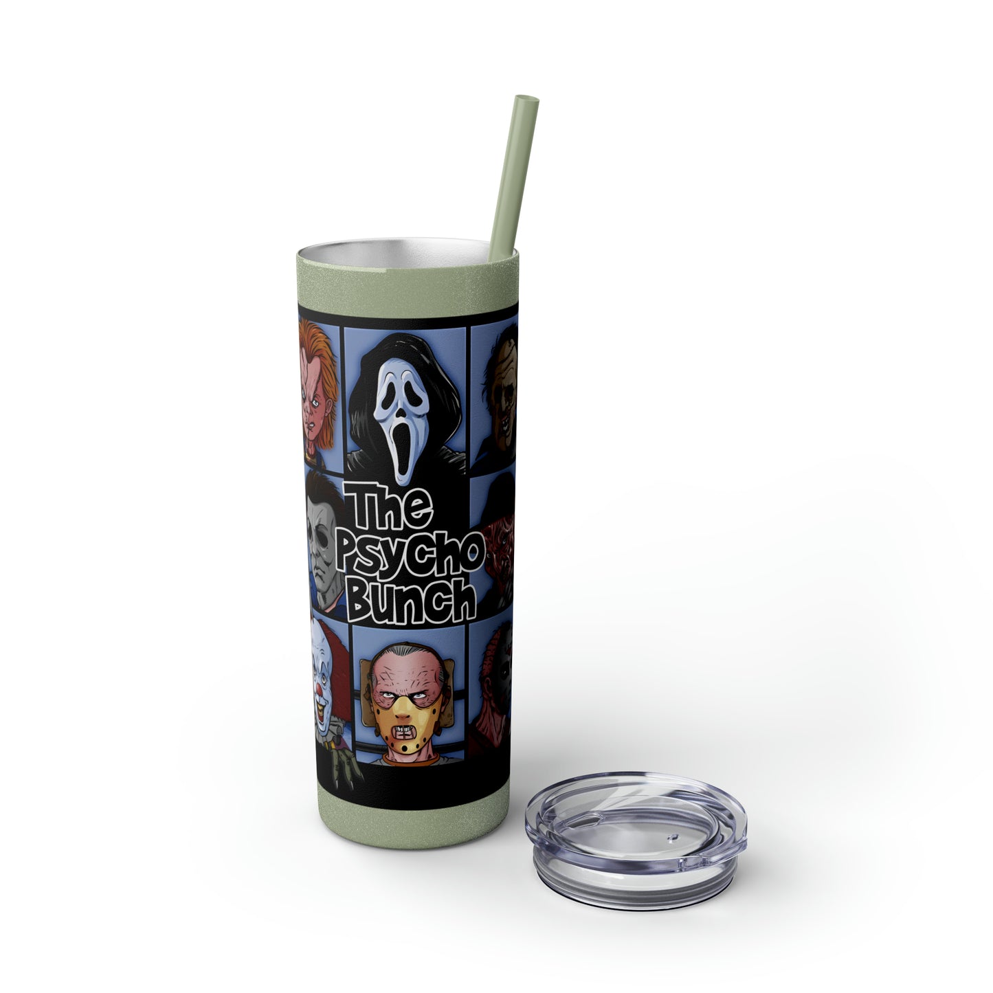 Skinny Tumbler with Straw, 20oz