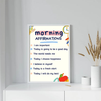 1PC Boho Morning Positive Affirmation