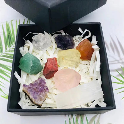 Natural Quartz Crystals., Spiritual Chakra Stones