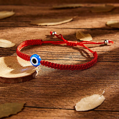 Turkish Lucky Evil Eye Bracelets For Women, Handmade Braided Rope