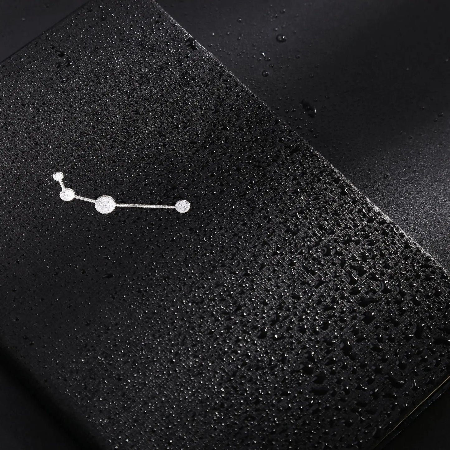 High-end, exquisite cover texture. PU notebook retro A5 notebook 12 constellation