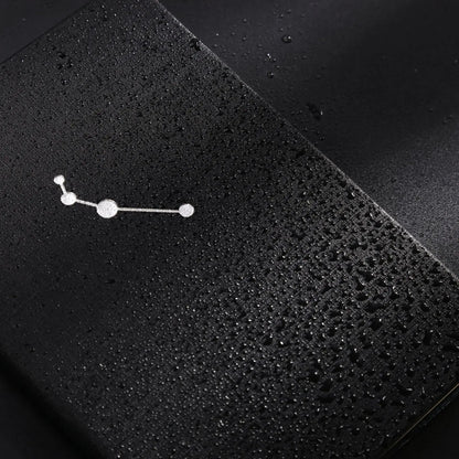 High-end, exquisite cover texture. PU notebook retro A5 notebook 12 constellation