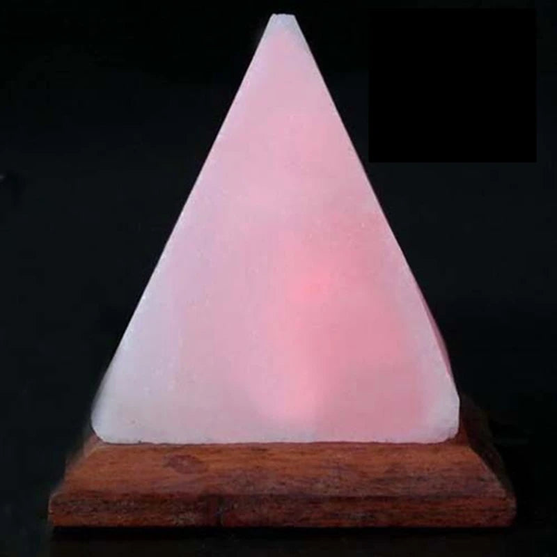 USB Led Pyramid Salt Crystal Lamp Crystal Decorative amp Atmosphere Lamp