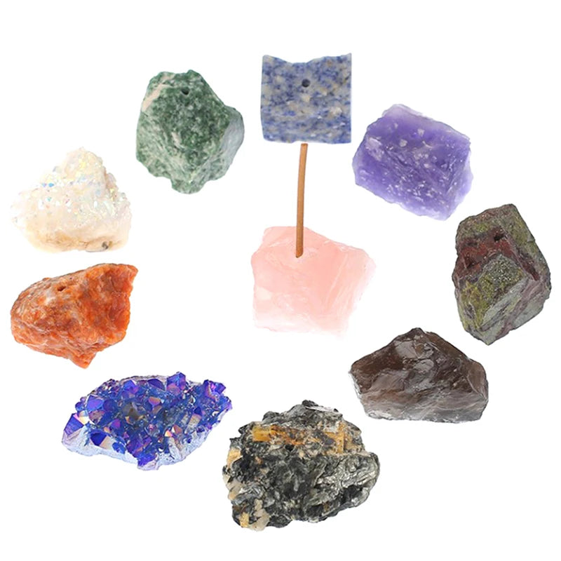 1Pc Natural Stone THIS IS AN INCENSE HOLDERb Base Aromatherapy