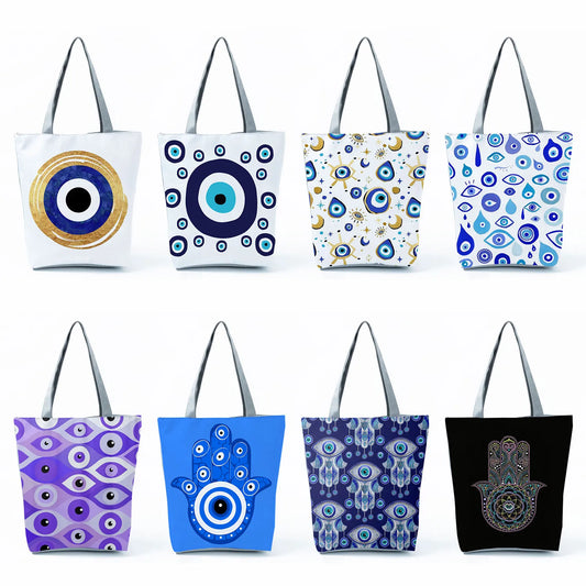 Turkish Blue Evil Eye, Women Handbags