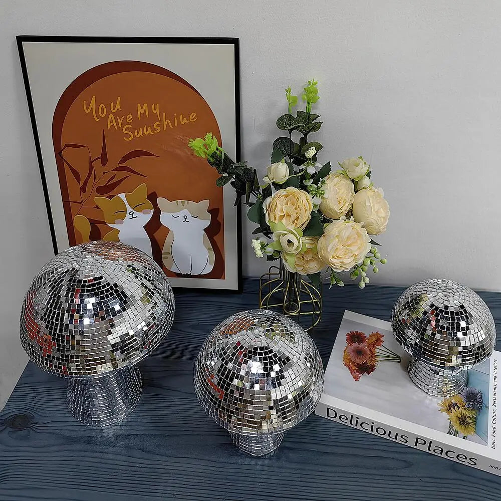 Retro Reflective Mushroom Shape Mirror Ball