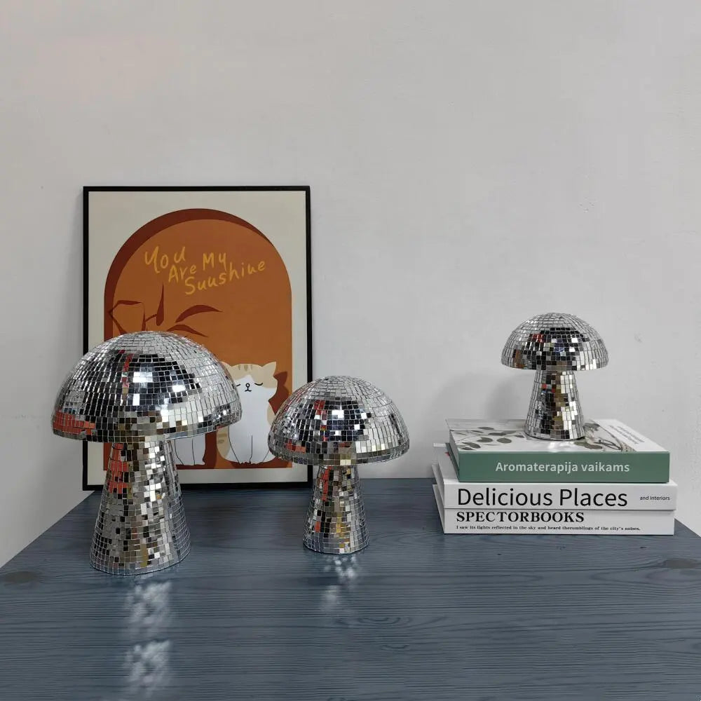 Retro Reflective Mushroom Shape Mirror Ball