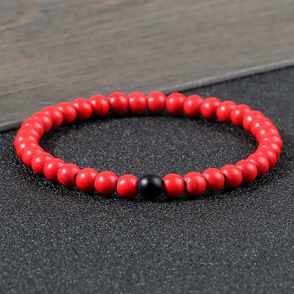 6mm Women/Men Bracelet Natural Stones