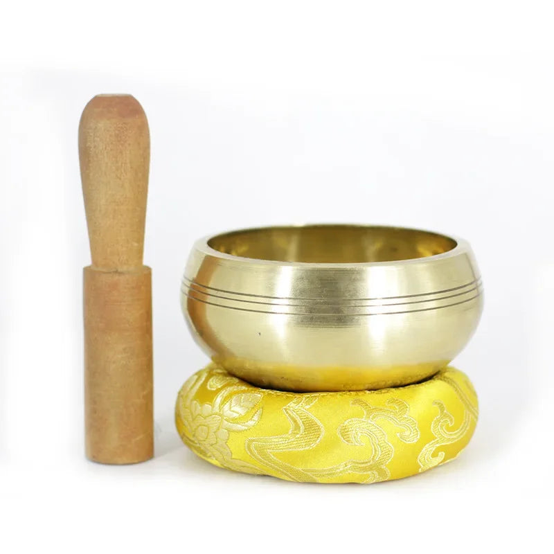 Sound Healing Bowl, Original Tibetan Singing Bowl,Meditation Accessories/Sound Bowls and Spiritual Instruments