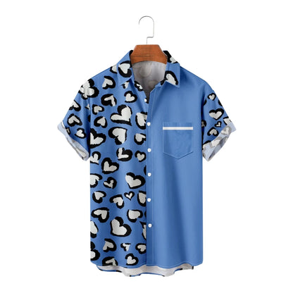 Men's Casual Hawaiian Shirts, Short Sleeve