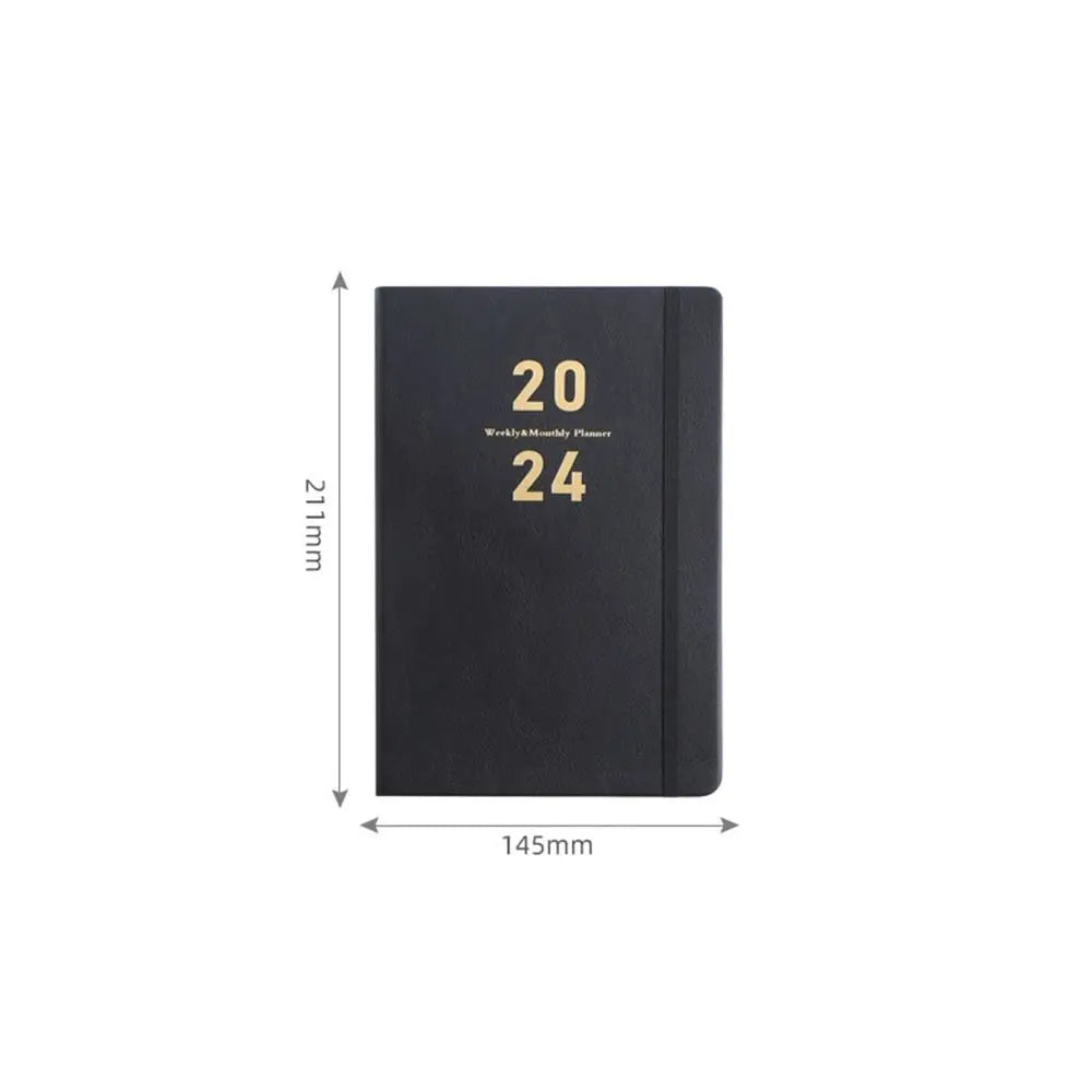 2024 Portable Agenda Book Calendar Book A5