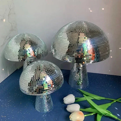 Mushroom Disco Mirror Ball