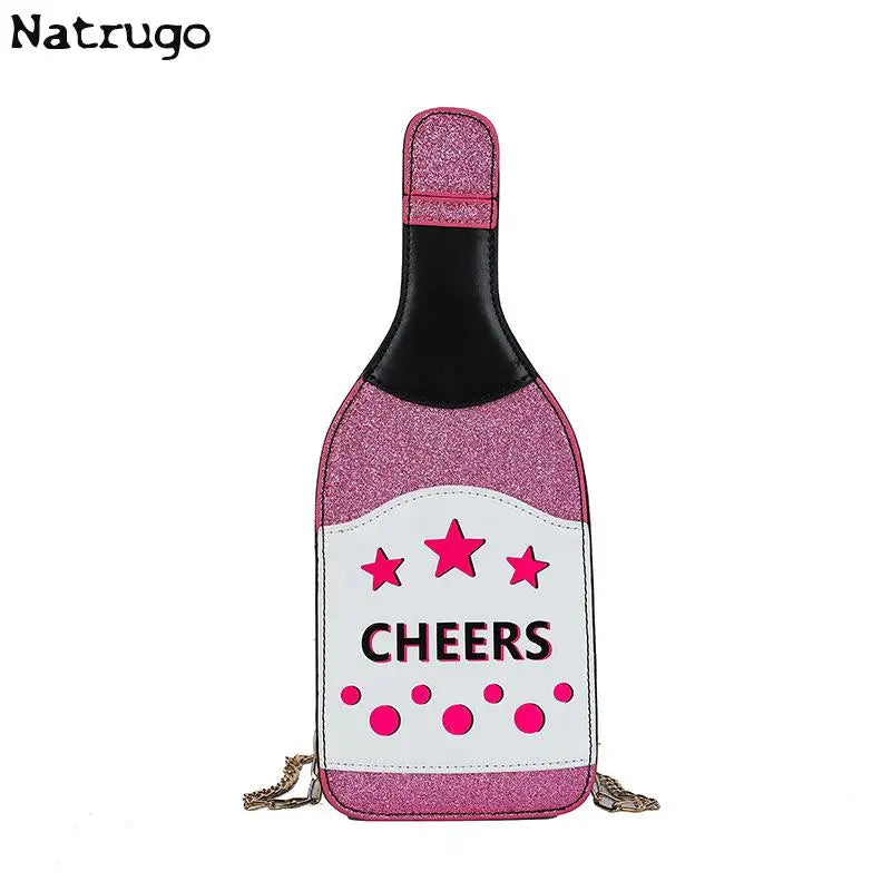 Creative Bottle Shape Crossbody Bags