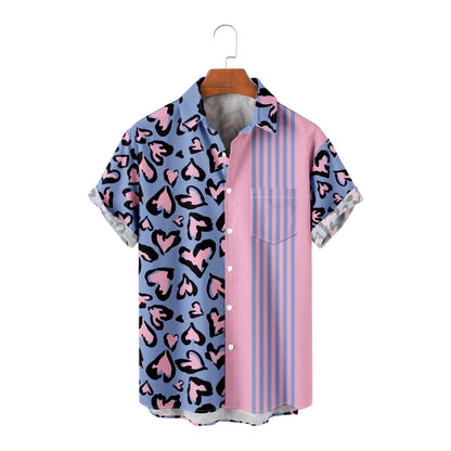 Men's Casual Hawaiian Shirts, Short Sleeve