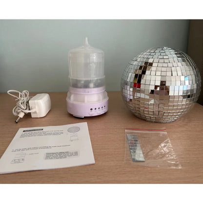 Disco Ball Diffuser Rotating Essential Oil Diffusers Aromatherapy