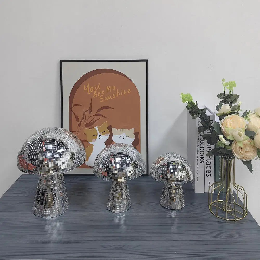 Retro Reflective Mushroom Shape Mirror Ball