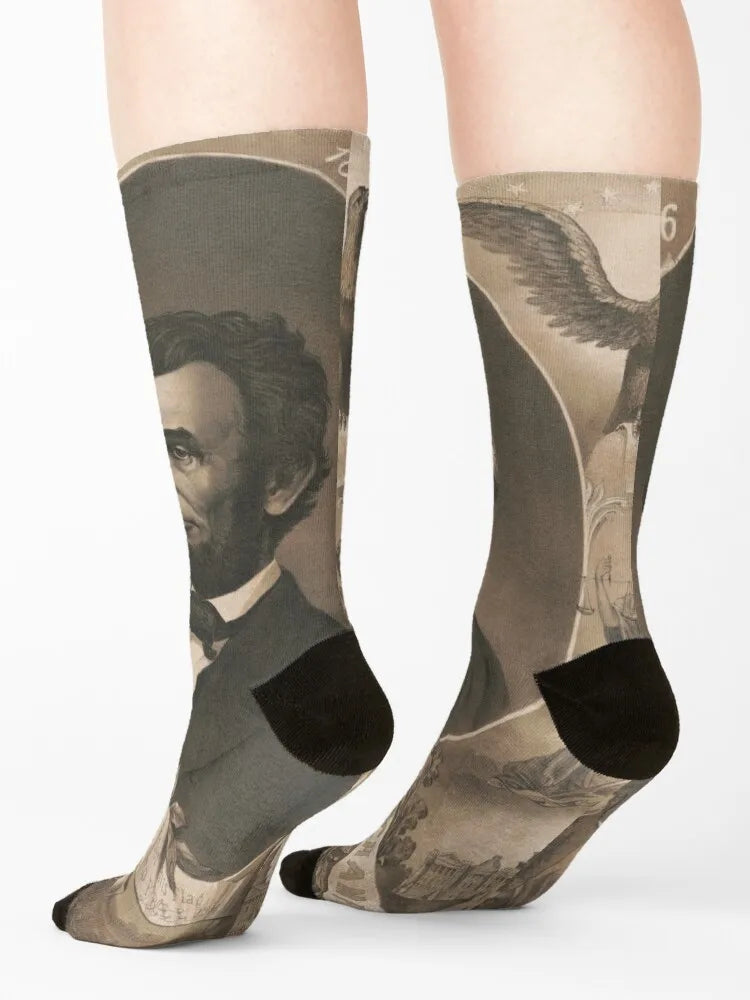 US Presidents George Washington sock set