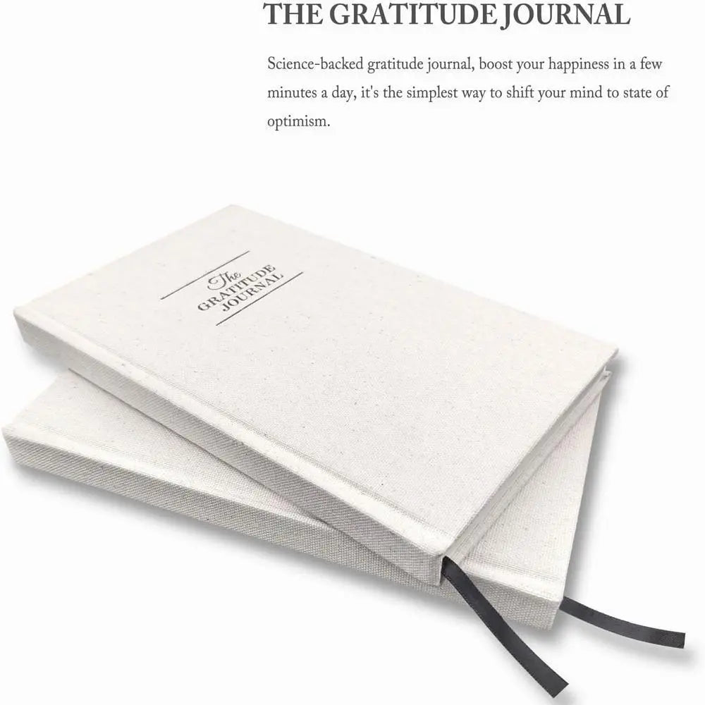 The Gratitude Journal, 5 Minute Journal ,Daily Notebook For More Happiness,Optimism,Affirmation,