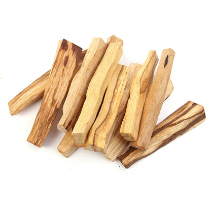 1PC Natural Palo Santo Wood Irregular Resin Flavor Incense Sticks Smudging Stick  Aroma Therapy. Meditation