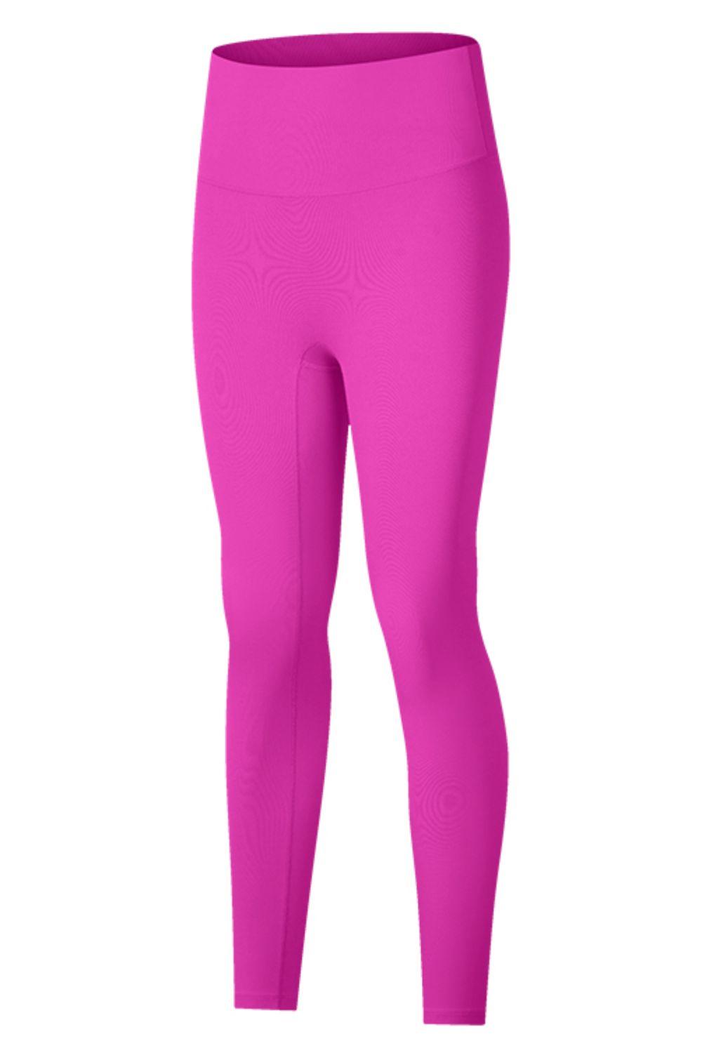 High-Rise Wide Waistband Yoga Leggings - Stellar Soul 