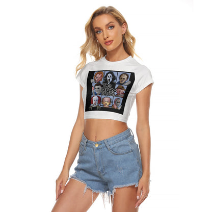 All-Over Print Women's Raglan Cropped T-shirt