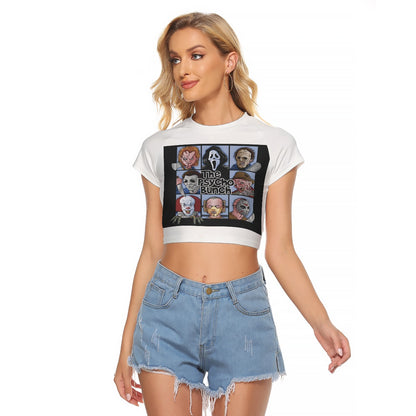 All-Over Print Women's Raglan Cropped T-shirt