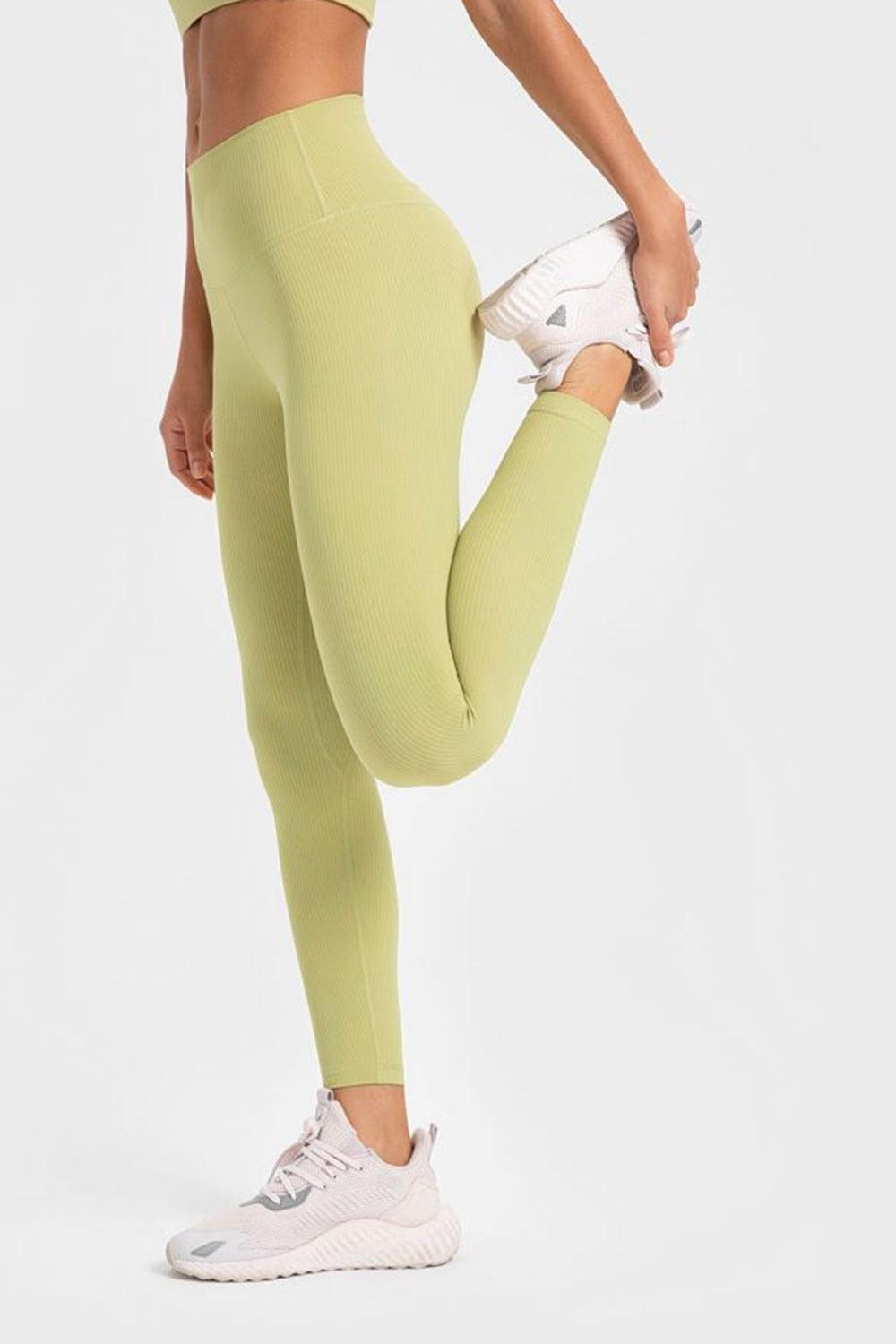 Highly Stretchy Wide Waistband Yoga Leggings - Stellar Soul 