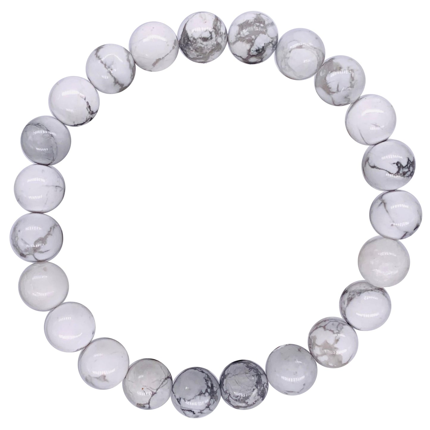 Howlite Crystal Bracelet-0