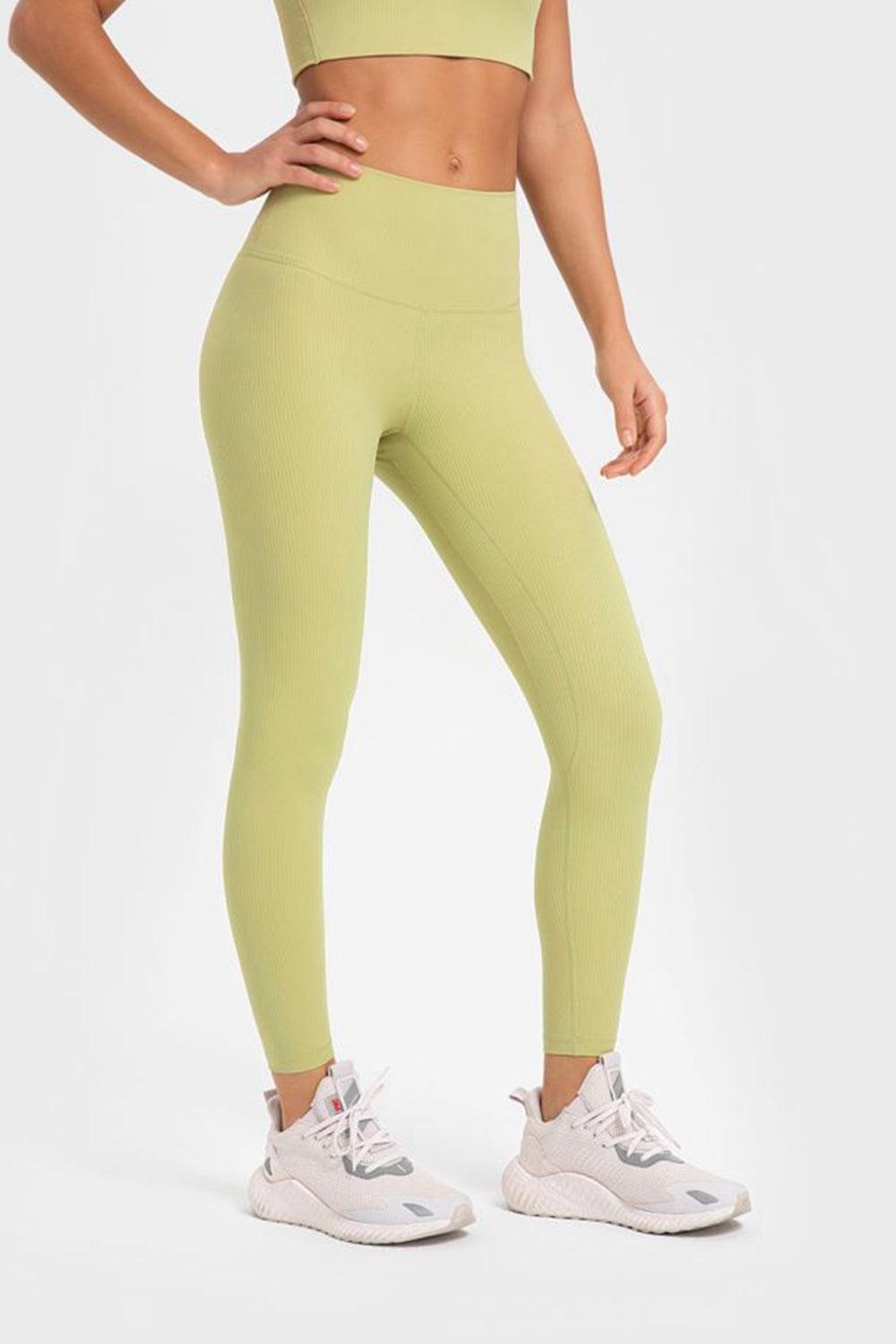 Highly Stretchy Wide Waistband Yoga Leggings - Stellar Soul 