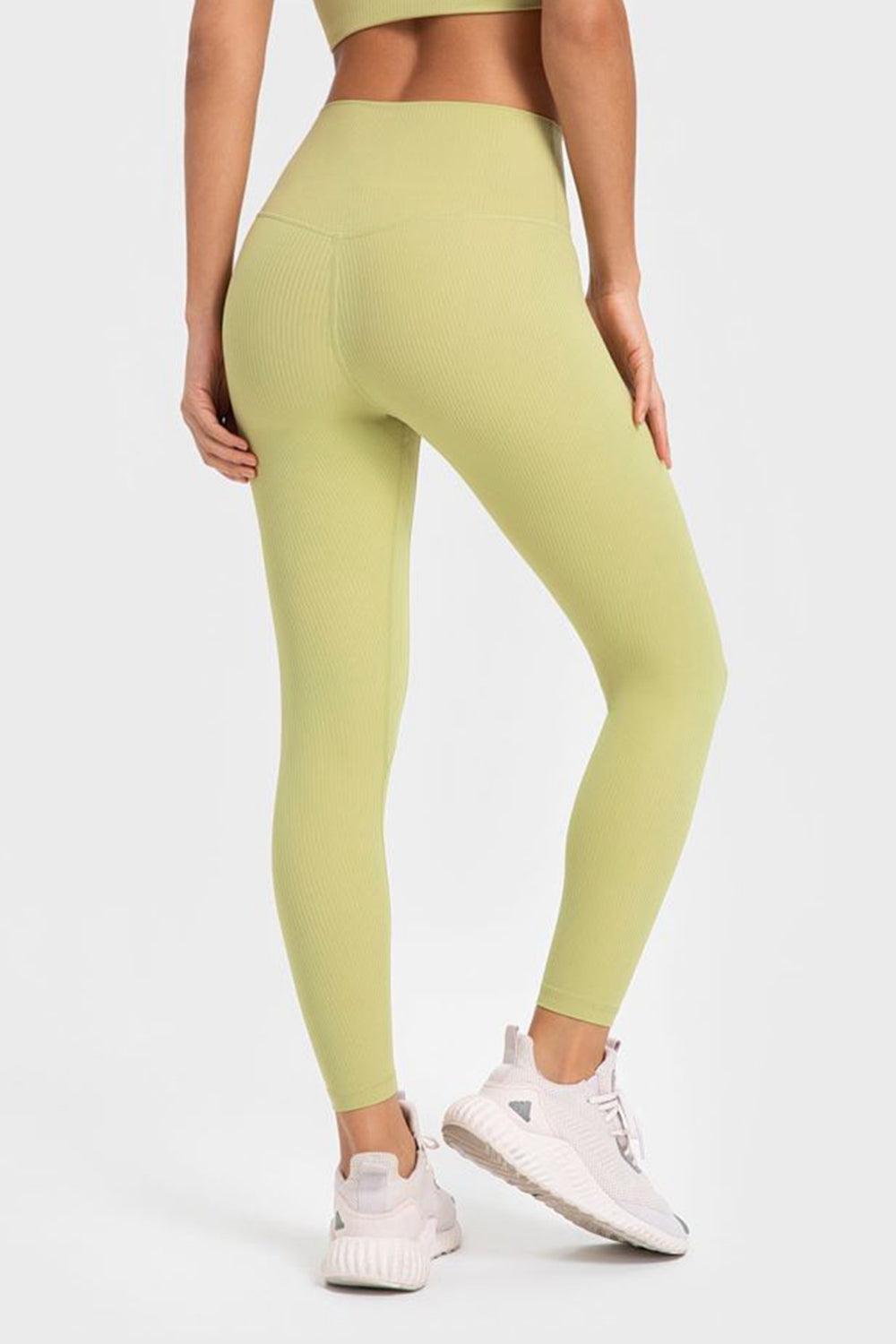 Highly Stretchy Wide Waistband Yoga Leggings - Stellar Soul 