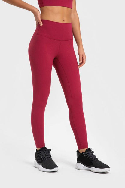 Highly Stretchy Wide Waistband Yoga Leggings - Stellar Soul 