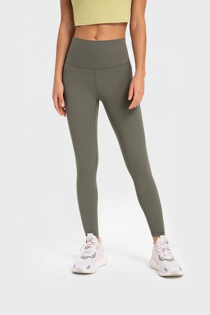 Highly Stretchy Wide Waistband Yoga Leggings - Stellar Soul 