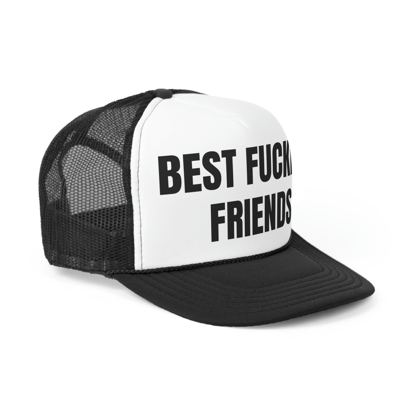 Best Fucking Friends Funny Trucker Hat-7