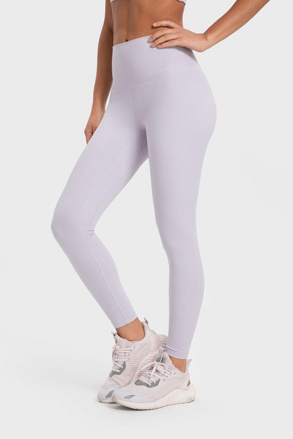 Highly Stretchy Wide Waistband Yoga Leggings - Stellar Soul 