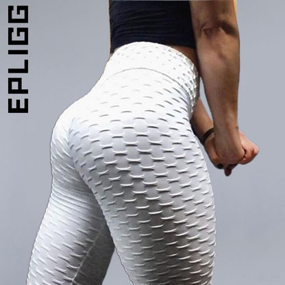 Epligg Sexy High Waist Legins Workout Jeggings Push Up Leggings Women's Anti Cellulite Legging Fitness Run Black Leggins